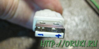 Полярность в USB разьеме